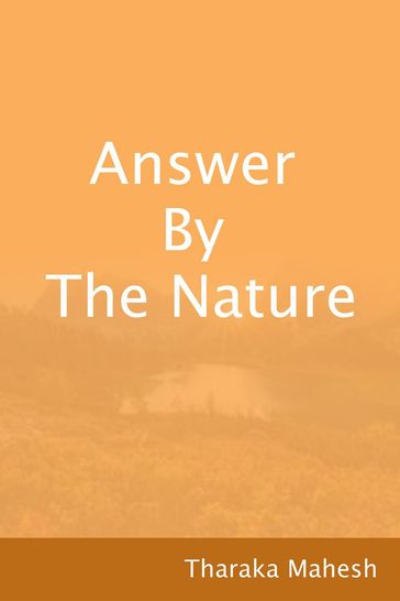 Answer By The Nature - Tharaka Mahesh