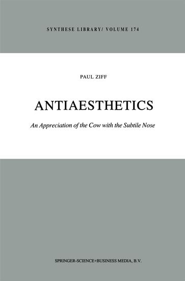 Antiaesthetics - Paul Ziff