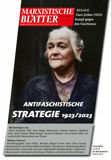 Antifaschistische Strategie 1923/2023 - Lothar Geisler