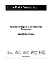 Appliance Repair & Maintenance Revenues World Summary