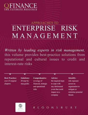 Approaches to Enterprise Risk Management - Bloomsbury Publishing