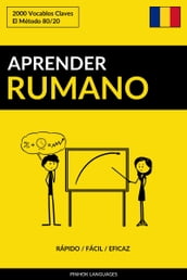 Aprender Rumano: Rápido / Fácil / Eficaz: 2000 Vocablos Claves