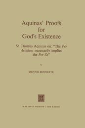 Aquinas  Proofs for God s Existence