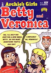 Archie s Girls Betty & Veronica #5