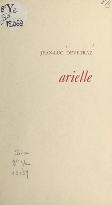 Arielle - Jean-Luc Devetraz