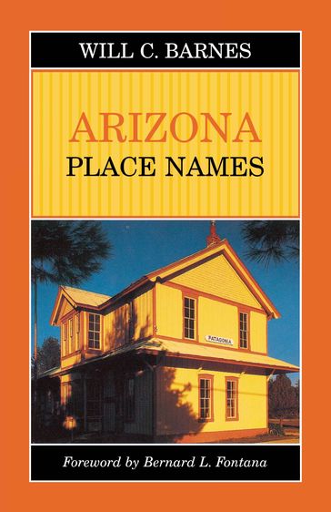 Arizona Place Names - Will Croft Barnes