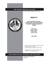 Army Techniques Publication ATP 1-02.1 Brevity Multi-Service Tactics, Techniques, and Procedures for Multi-Service Brevity Codes May 2020