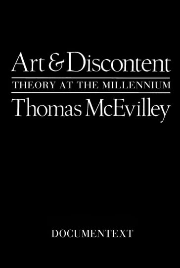 Art & Discontent - Thomas McEvilley