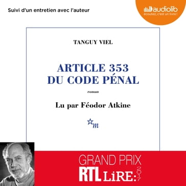 Article 353 du code pénal - Tanguy Viel