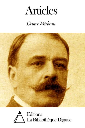 Articles - Octave Mirbeau