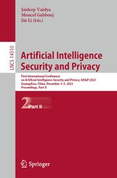 Artificial Intelligence Security and Privacy