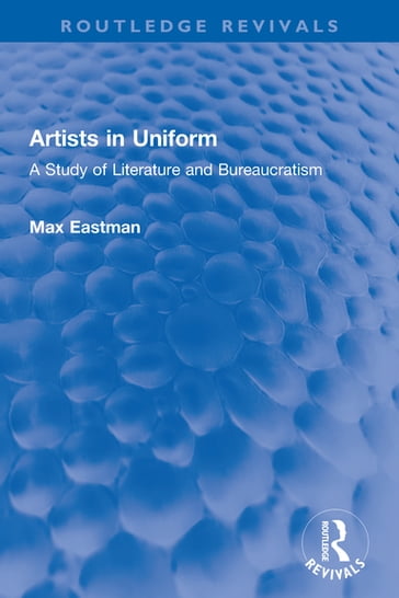 Artists in Uniform - Max Eastman