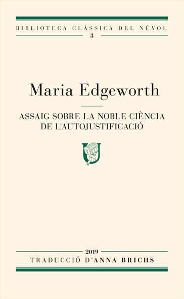 Assaig sobre la noble ciència de l'autojustificació - Maria Edgeworth