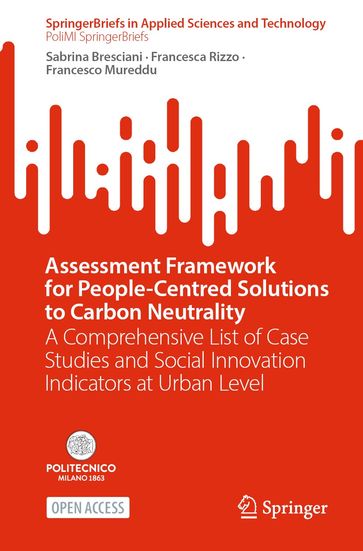 Assessment Framework for People-Centred Solutions to Carbon Neutrality - Sabrina Bresciani - Francesca Rizzo - Francesco Mureddu