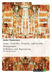 Asset-, Portfolio-, Property- und Facility Management: Definition und Abgrenzung