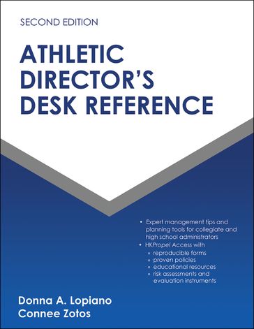 Athletic Director's Desk Reference - Donna A. Lopiano - Connee Zotos