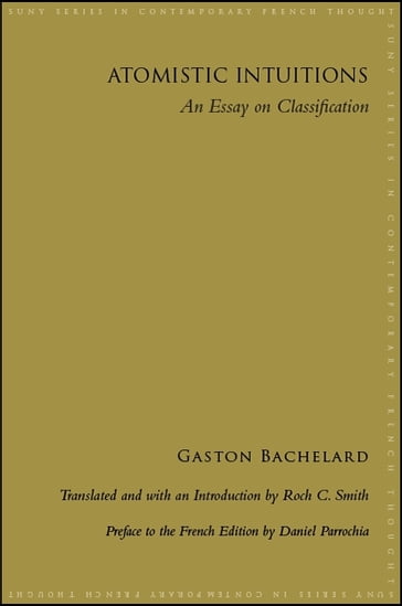 Atomistic Intuitions - Daniel Parrochia - Gaston Bachelard