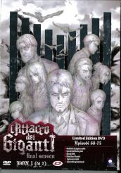 Attacco Dei Giganti (L ) - The Final Season Box #01 (Eps 01-16) (Ltd Edition) (3 Dvd+Digipack+OCard Trasparente)