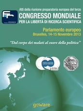 Atti della riunione preparatoria europea del terzo congresso mondiale per la libertà di ricerca scientifica 