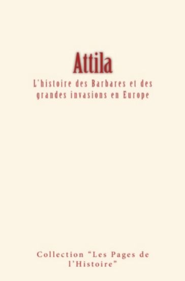 Attila - Amédée Thierry