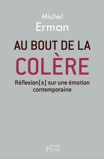 Au bout de la colère - Michel Erman