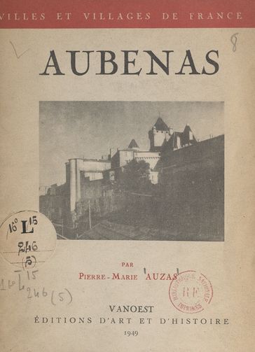 Aubenas - Pierre-Marie Auzas