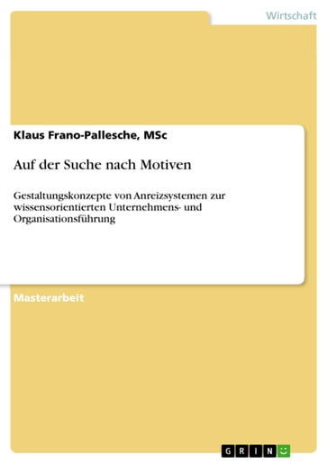 Auf der Suche nach Motiven - Klaus Frano-Pallesche - MSc