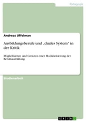 Ausbildungsberufe und  duales System  in der Kritik