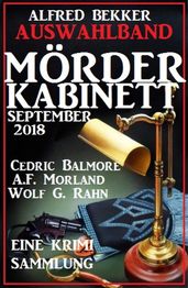 Auswahlband Mörder-Kabinett September 2018