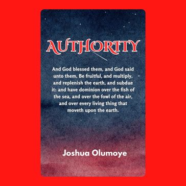 Authority - Joshua Olumoye