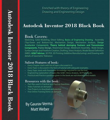 Autodesk Inventor 2018 Black Book - Gaurav Verma - Matt Weber