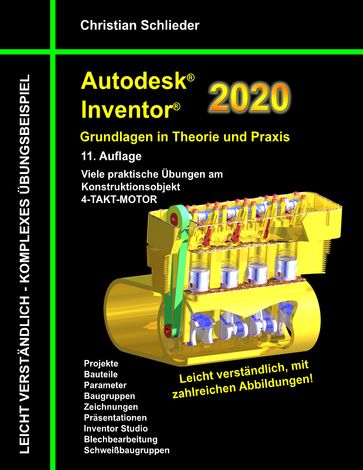 Autodesk Inventor 2020 - Grundlagen in Theorie und Praxis - Christian Schlieder