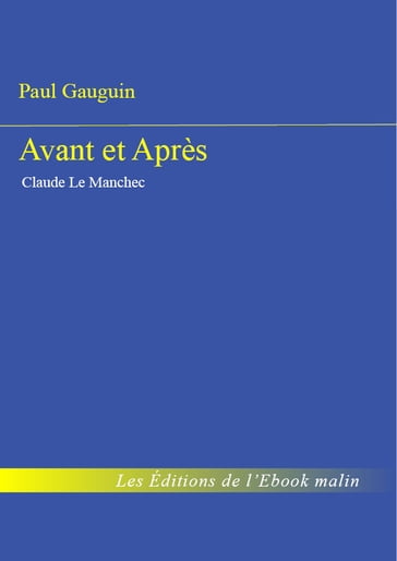 Avant et Après - Paul Gauguin