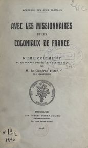 Avec les missionnaires et les coloniaux de France