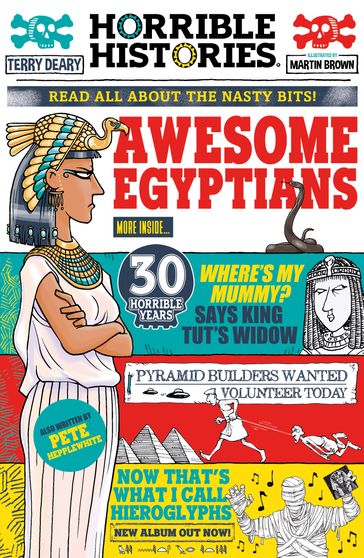 Awesome Egyptians (newspaper edition) - Terry Deary - Peter Hepplewhite