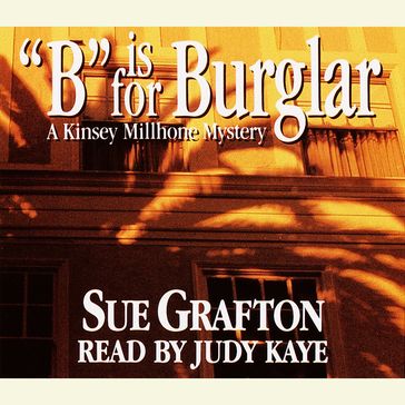 B Is for Burglar - Sue Grafton