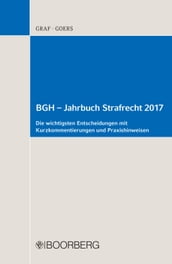 BGH Jahrbuch Strafrecht 2017