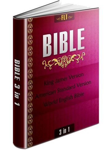 BIBLES: KJV & ASV & WEB - King James Version, American Standard Version, World English Bible - James King