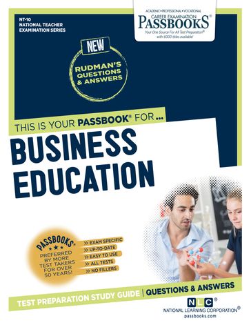 BUSINESS EDUCATION - National Learning Corporation