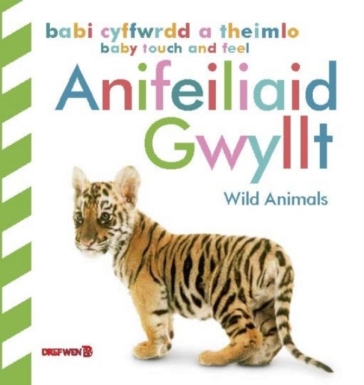 Babi Cyffwrdd a Theimlo: Anifeiliaid Gwyllt / Baby Touch and Feel: Wild Animals - DK