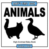Baby  First Book: Animals: High-Contrast Black And White Baby Book
