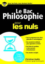 Bac Philosophie 2016 Pour les Nuls