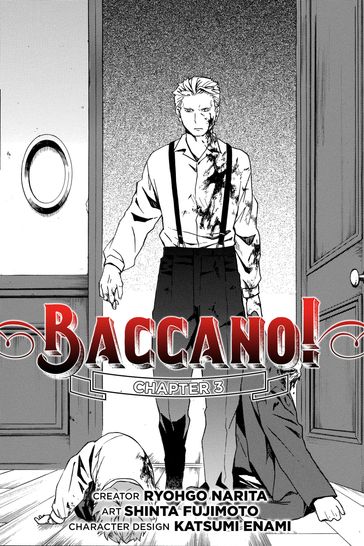 Baccano!, Chapter 3 (manga) - Narita Ryohgo - Shinta Fujimoto - Katsumi Enami - Rochelle Gancio