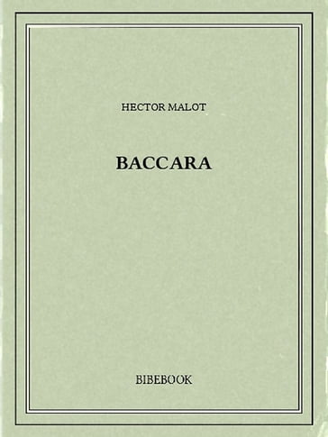 Baccara - Hector Malot