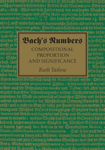 Bach's Numbers - Ruth Tatlow