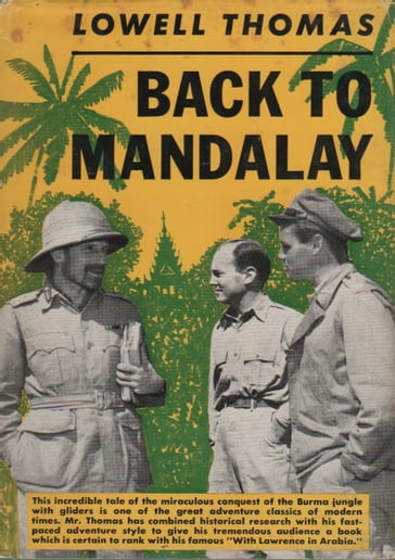 Back To Mandalay - Thomas Lowell