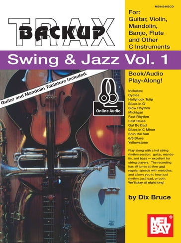 Backup Trax - Swing and Jazz Volume 1 - DIX BRUCE