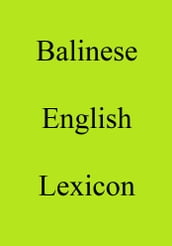 Balinese English Lexicon