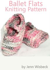 Ballet Flats Baby Knitting Pattern