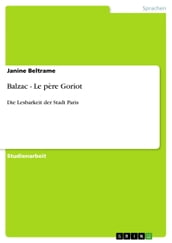 Balzac - Le père Goriot